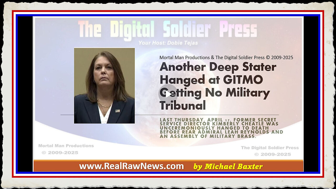 Another Deep Stater Hanged at GITMO Getting No Military Tribunal