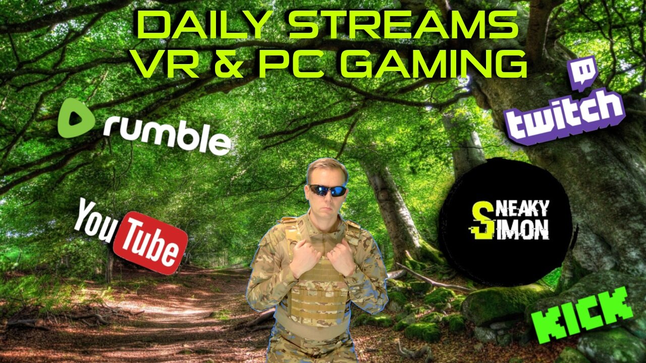 LIVE - Sneaky Simon (DAY89) - VR & PC GAMING