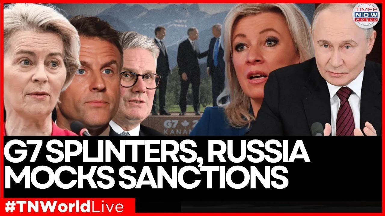 LIVE: West Feels the Burn: 'Suicidal Sanctions', Russia Laughs as G7 Unravels | Times Now World