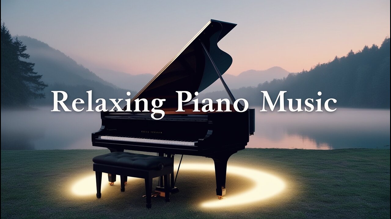 Soft Piano Music for Relaxation | Snowfall Meditation | Beautiful Calm Piano Sounds