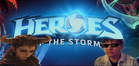 Heroes of the Storm NIGHT ! YES Bronze 2 ?!??!