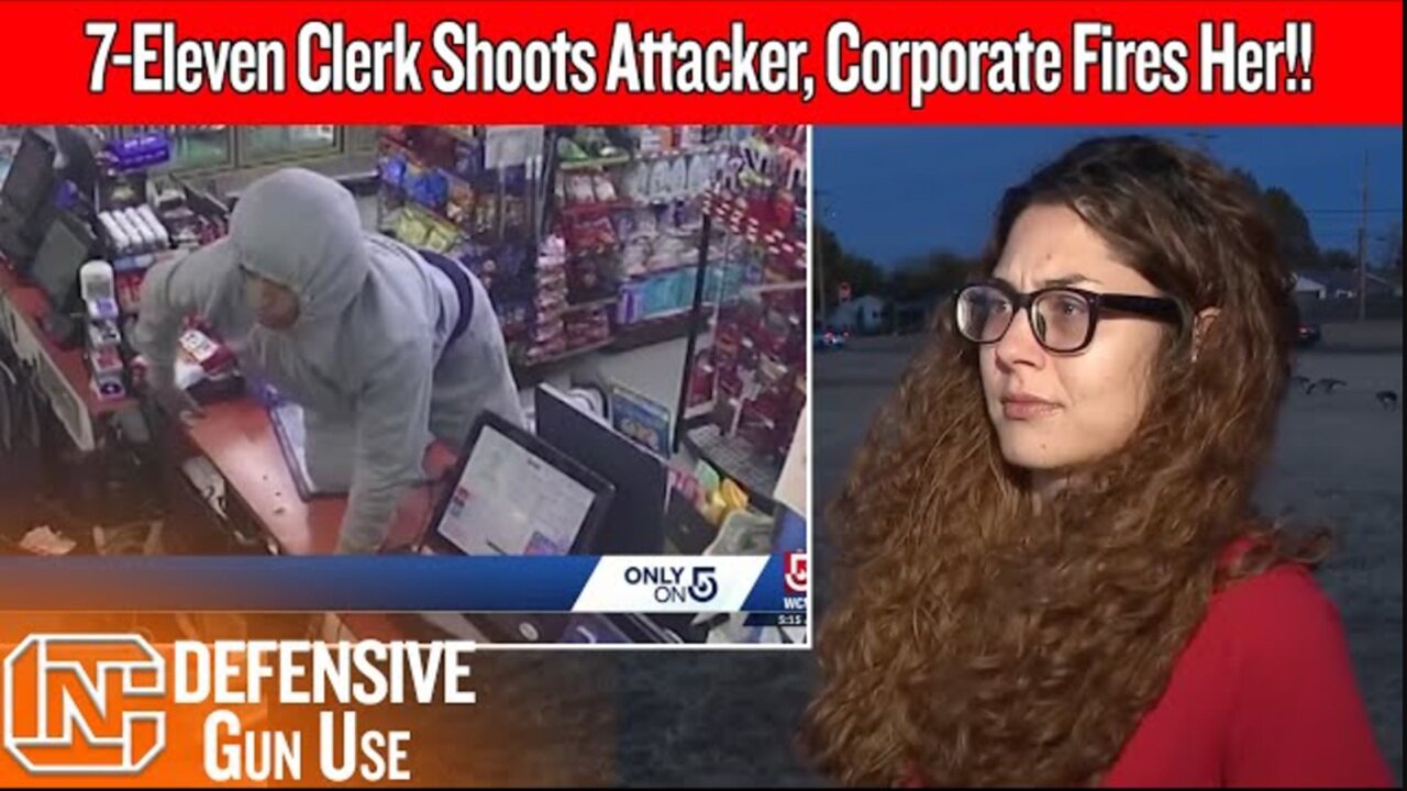 Armed 7-Eleven Clerk Shoots Attacker & Gets Fired