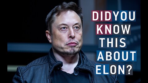 Did you know this weird thing about Elon musk?
