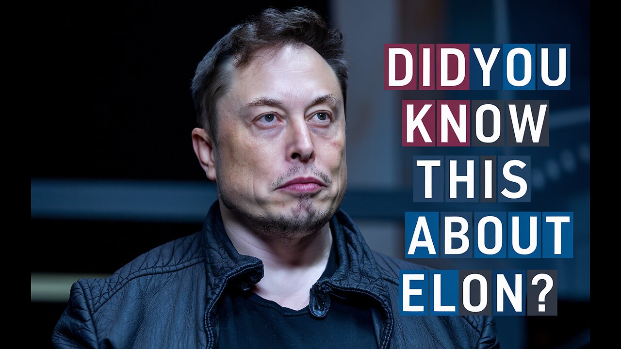 Did you know this weird thing about Elon musk?