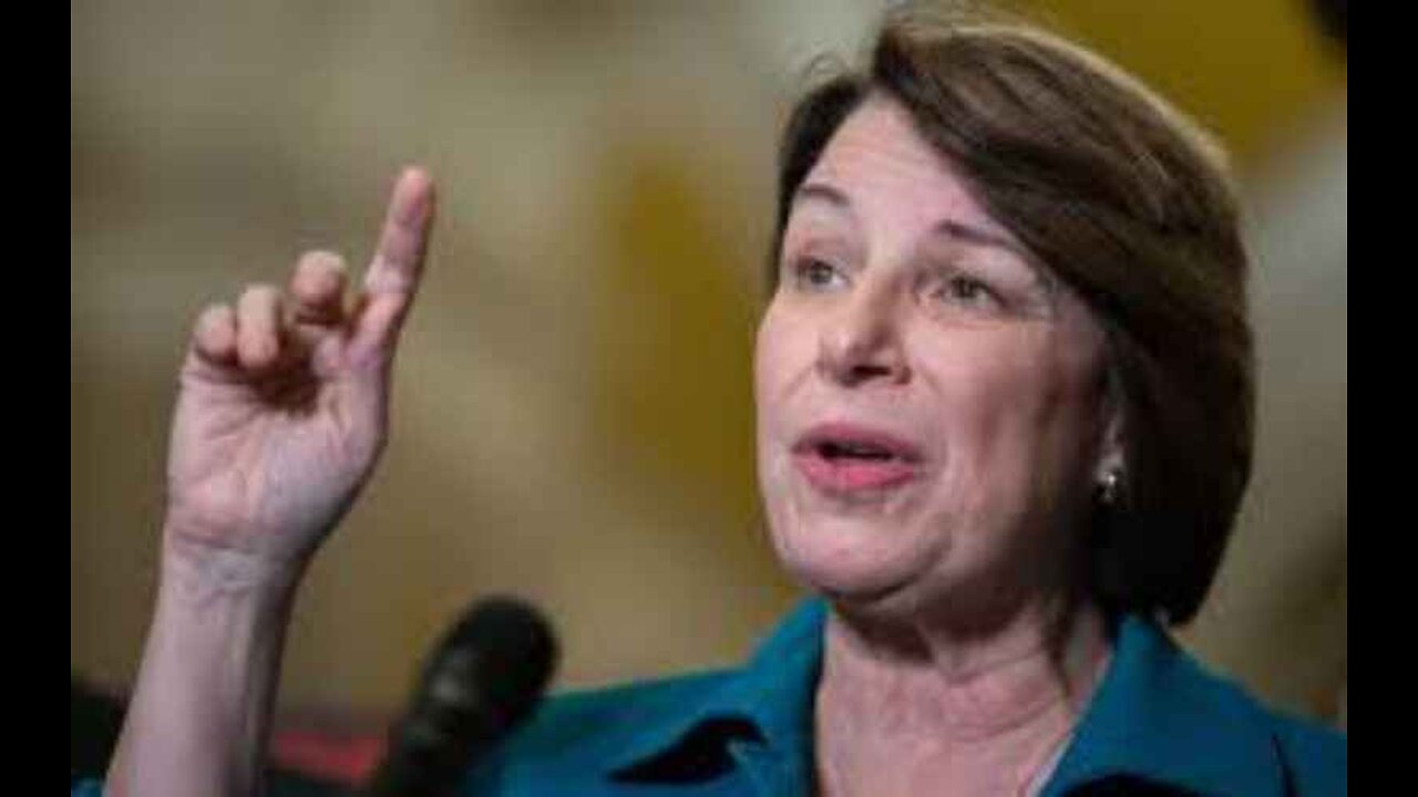 Amy Klobuchar Called Out for Hypocrisy After Defending Judge