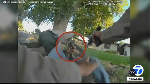 Sheriff’s Deputy Brutally Attacked on Live TV While Hunting Armed Suspect – Shocking Footage