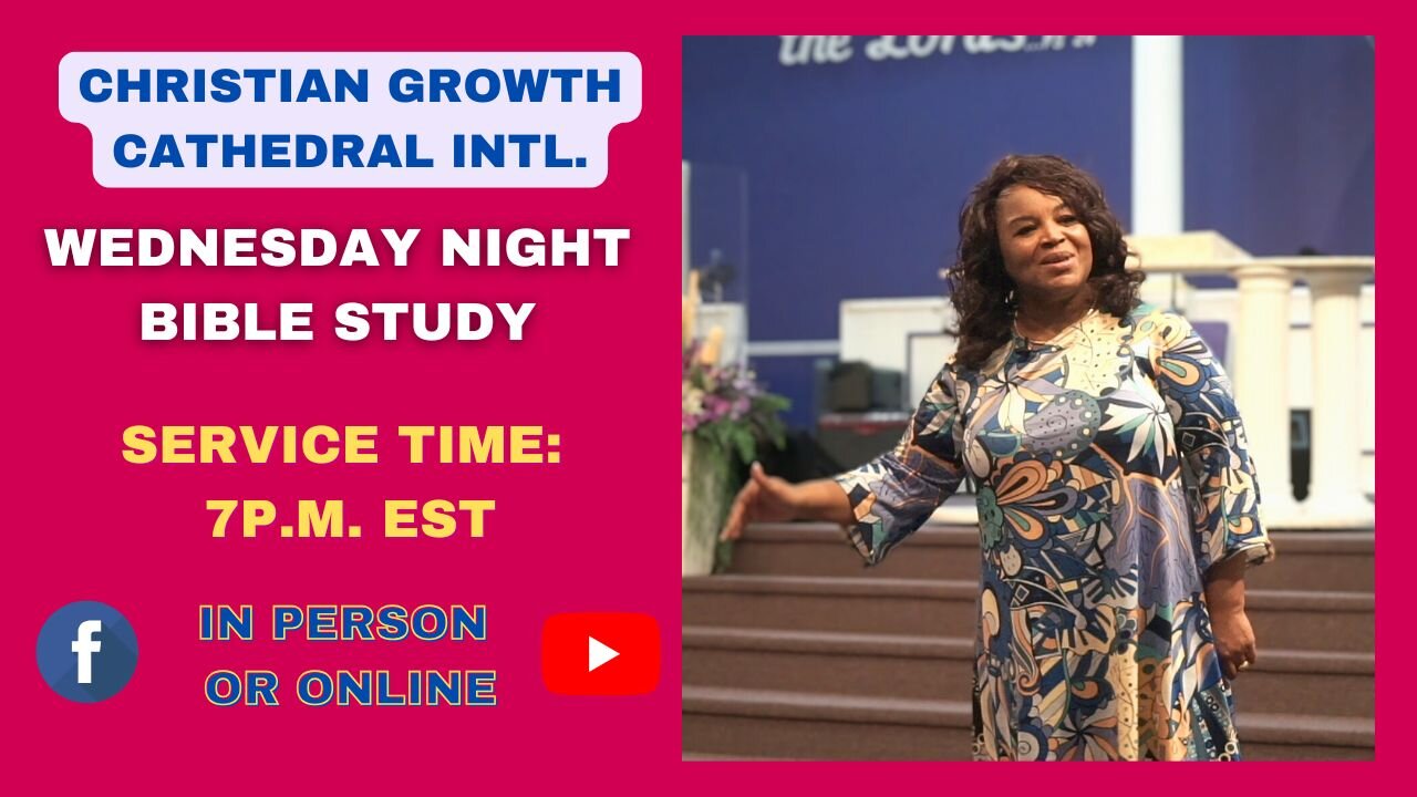 C.G.C. Wednesday Night Bible Study (April 2nd 2025)