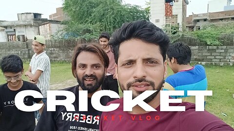cricket match masti with Friends