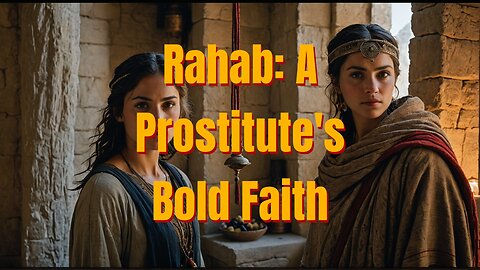 Rahab: A Prostitute's Bold Faith.