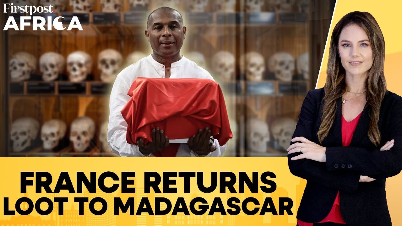 France Returns Colonial-Era Skulls to Madagascar After 128 Years | Firstpost Africa | N18G