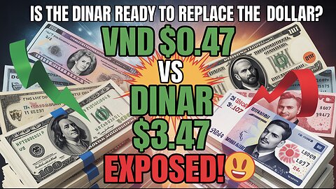 Is the Dinar Ready to Replace the Dollar? VND $0.47 vs DINAR $3.47 Exposed! 💥 IQD Today News