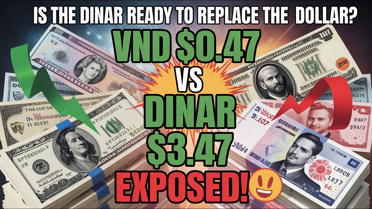 Is the Dinar Ready to Replace the Dollar? VND $0.47 vs DINAR $3.47 Exposed! 💥 IQD Today News