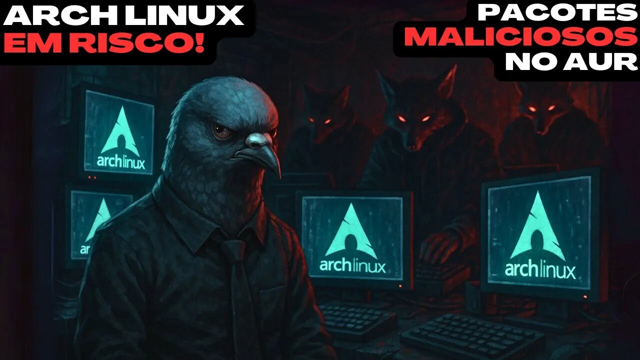 📰 Pacotes Maliciosos no AUR: RAT disfarçado em navegadores no Arch Linux!