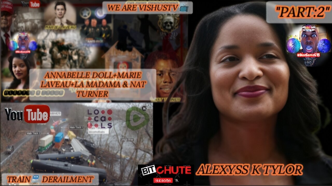 Alexyss K Tylor: Annabelle Doll+Marie Laveau+LA Madama & Nat Turner. #VishusTv 📺