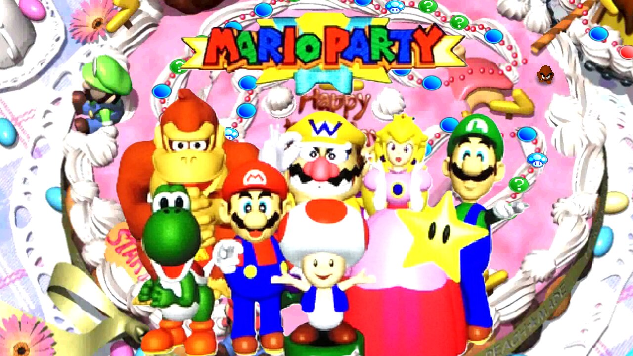 The Birthday Party Begins! | Mario Party 1 | Mario Party Month