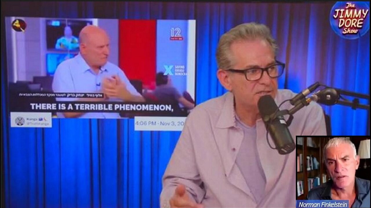 UN:"Flood Gates of Hell Have Been Opened in Gaza" "For Past Month: No food, water, fuel, electricity allowed in Gaza," - Finkelstein tells Jimmy Dore