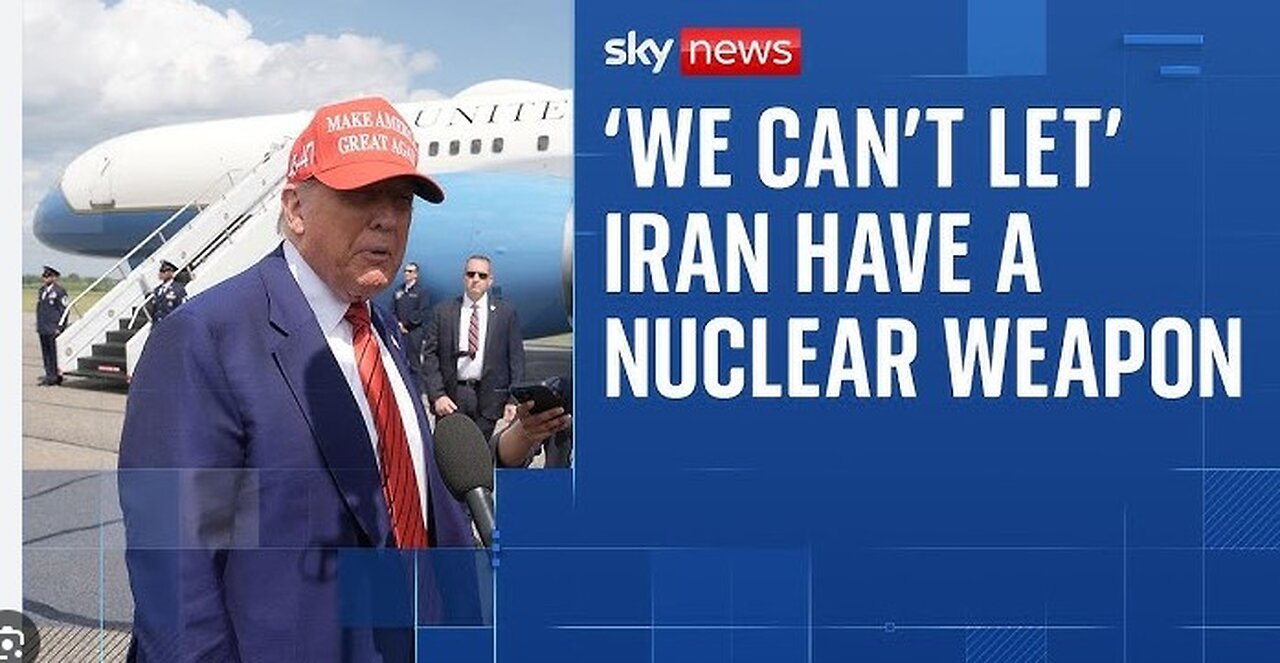 Trump 'Very Hard' to Ask Israel to Stop Iran Strikes