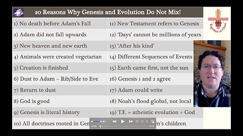 20 Reasons Why Genesis and Evolution Don't Mix