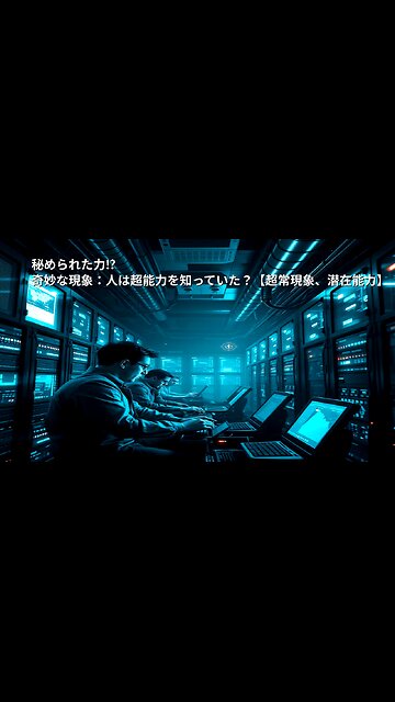秘められた力⁉️ 奇妙な現象：人は超能力を知っていた？【超常現象、潜在能力】