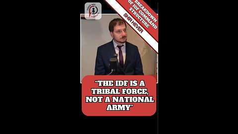 Shir Heber explains Israeli military is a tribal force not a national army.