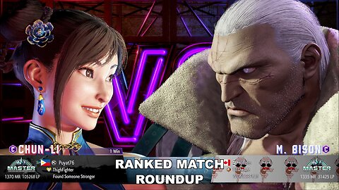 Kuya Kalbo SF6 Ranked Roundup. Chun Li Master Rank [Hori Fight Stick]