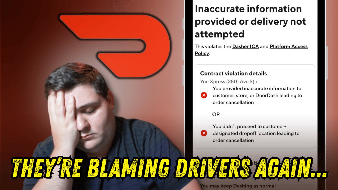 Causing Customer Cancelation Violations on Doordash - EVERYTHING You MUST Know!!