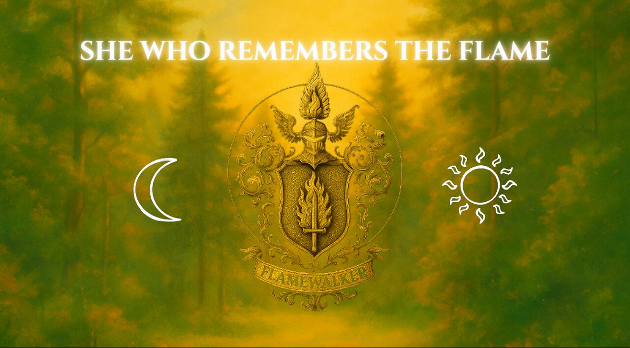 She Who Remembers The Flame - This will find you, when you're ready 🌹