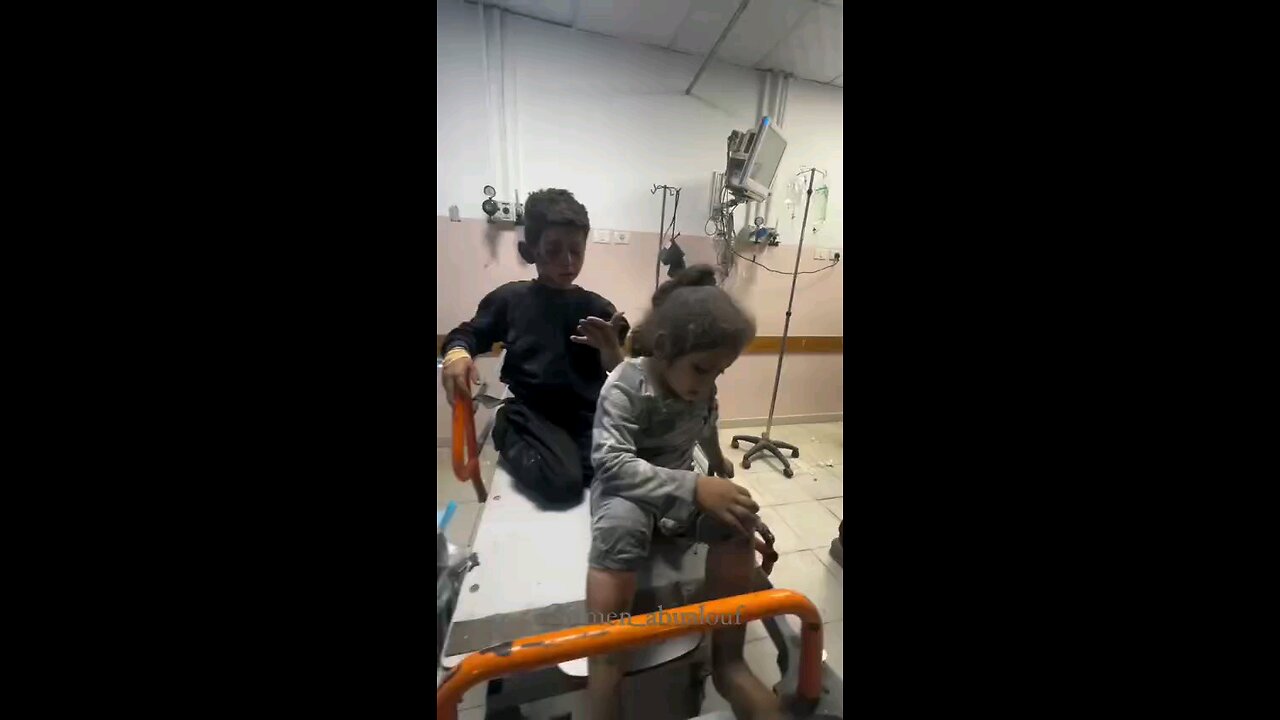 These children are among the few who survived the deadly Israeli attacks in northern Gaza last night