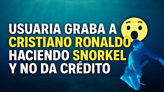 🌊 CRISTIANO RONALDO HACE SNORKEL A 14M EN SAINT-TROPEZ 🌊🤿 LLÁMAME NEPTUNO 🚤