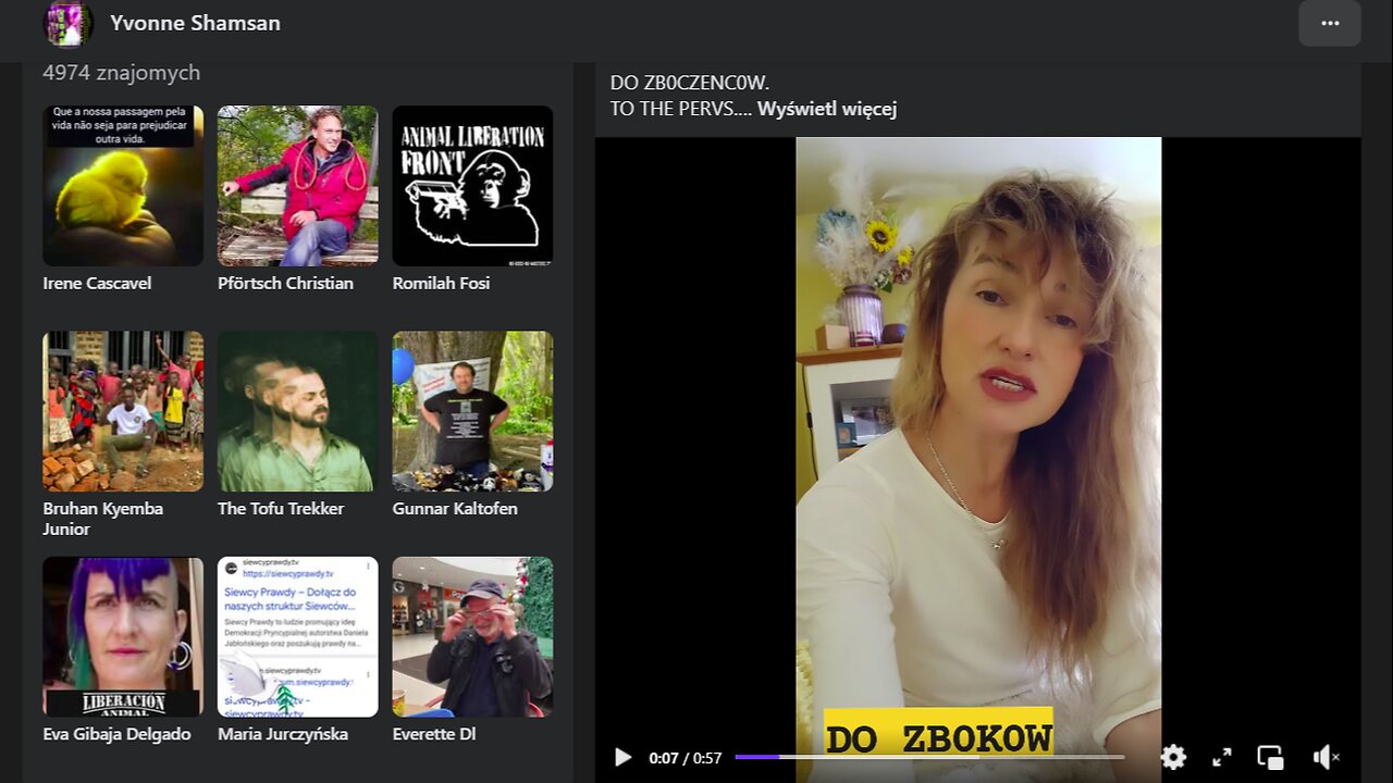 Do pec0-miotow w mundurach, w nierzadzie. Nie znam pyskujacego cwaniaka, ktory nagral to publicznie.