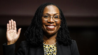 ASSOCIATE JUSTICE BLABBERMOUTH? Ketanji Brown Jackson sure loves to talk... and talk... and talk...