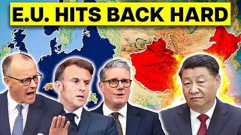 Crisis in China - Europe Joins U.S. to DEFEAT China in Trade WAR!