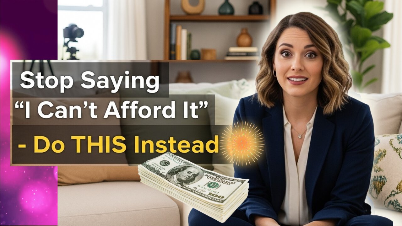 "Stop Saying “I Can’t Afford It” – Do THIS Instead 🔥