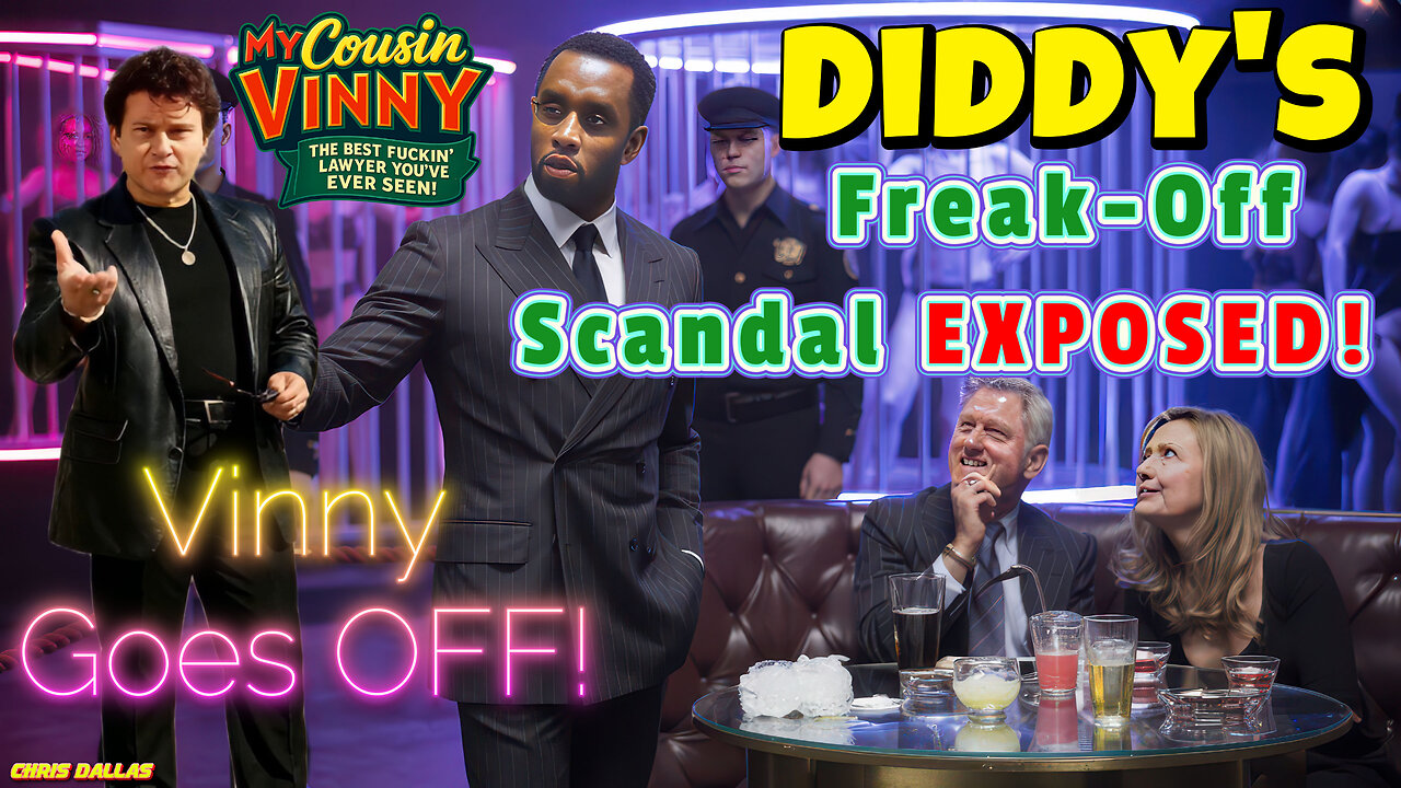 Diddy’s Freakoff Scandal EXPOSED! Vinny Goes OFF! Clinton Connection? Diddy’s Case Just Got DARK!