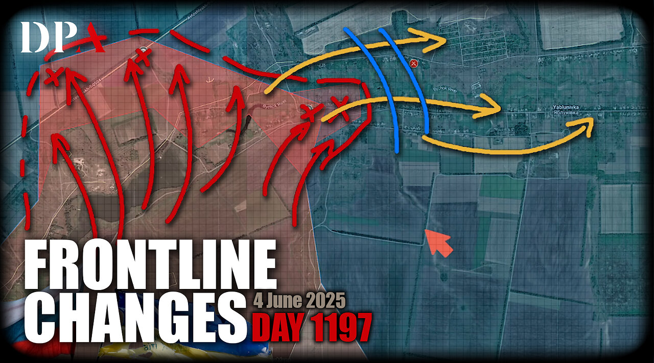 [ Ukraine Frontline Changes ] ANOTHER FELL!! Sumy collapse not halted; Russia foothold at Yablunivka