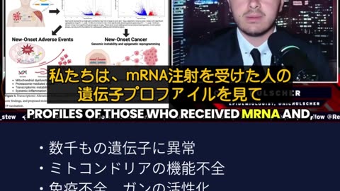 ｍRNA💉が遺伝子異常を起こす❗️