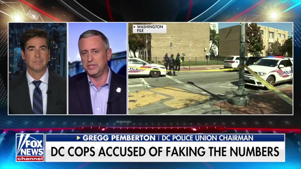 🚨The D.C. Police Union Chief on FAKE CRIME STATS
