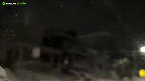 Dashing through the snow, in Binnington