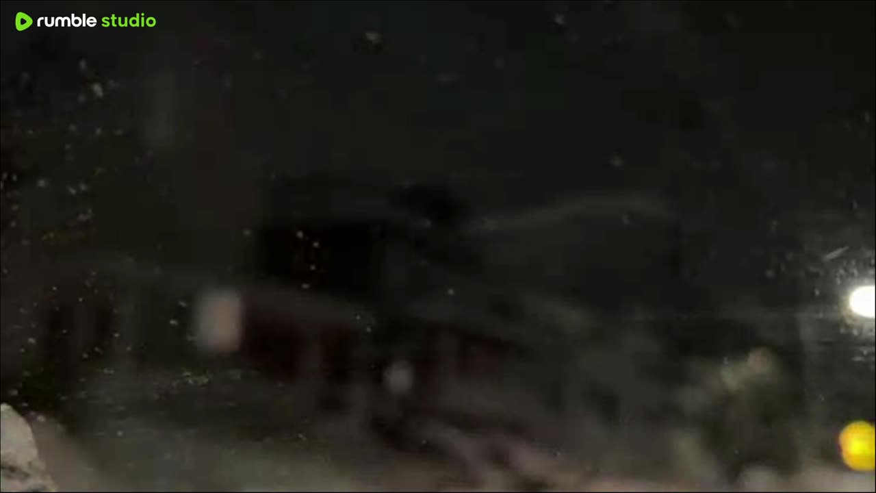 Dashing through the snow, in Binnington