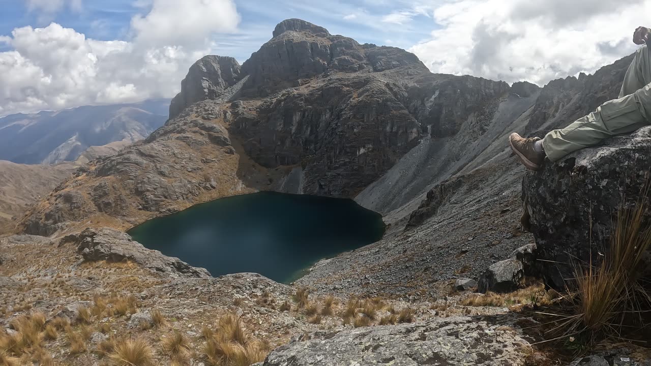 Laguna Chikchiri Lagoon #Andes #Mountain #Peru