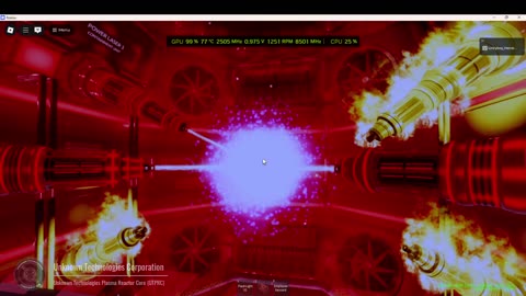 Unknown Technologies Plasma Reactor Core - Meltdown