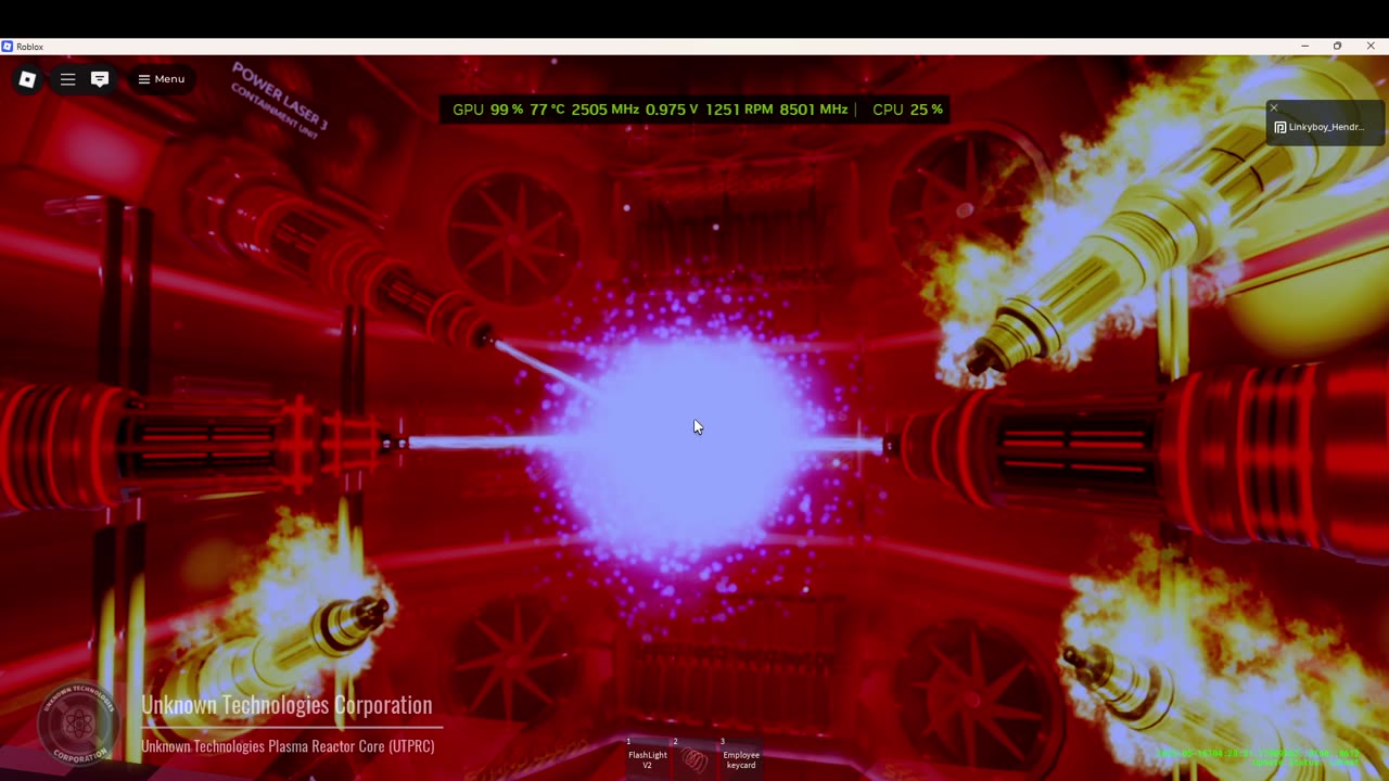 Unknown Technologies Plasma Reactor Core - Meltdown