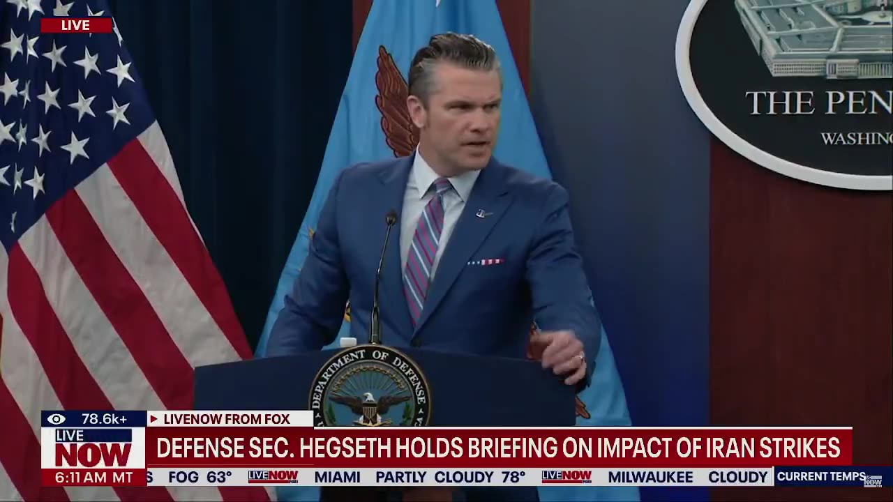 Pete Hegseth Goes Ballistic on Press Corps Over Fake News About Iran Bombing Failure