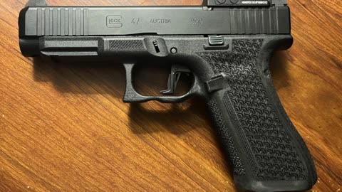 Laser Stippling a Glock with my new Fiber Laser