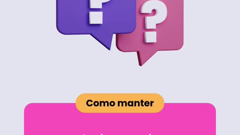 Como manter a chama ativa?