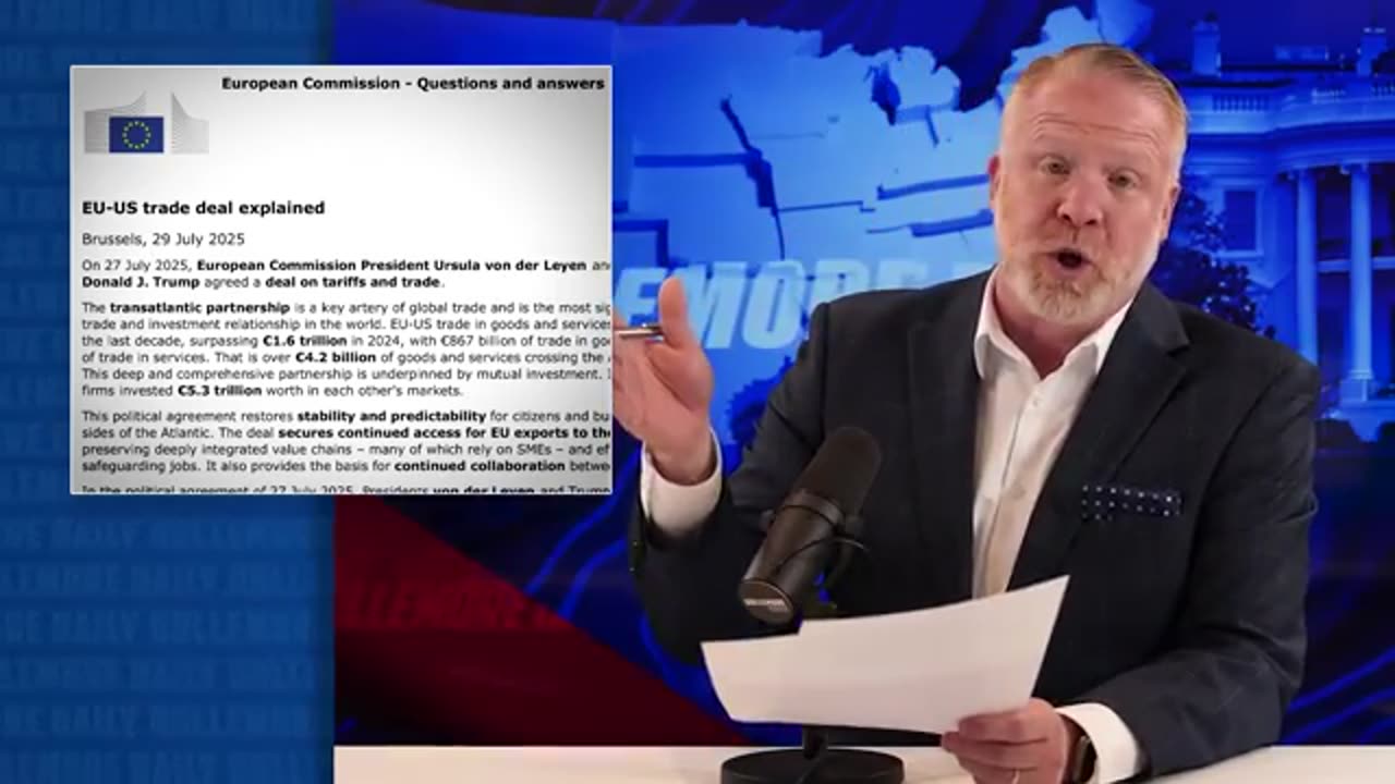 WAIT, WHAT?!? Donald Trump MAKES INSANE CLAIM: Says the EU Gave Him $600 BILLION to Invest!!!