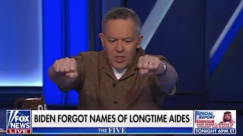 Greg Gutfeld calls out Joe Biden’s aides over new revelations on covering up his decline