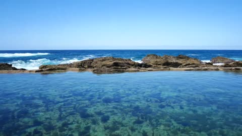 Deep Calm with Sea Waves 🌊 Peaceful Ocean Music