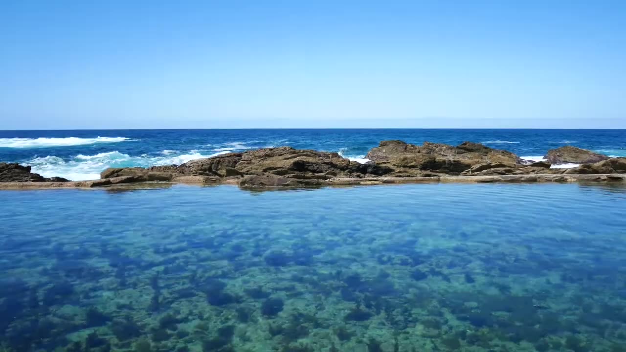 Deep Calm with Sea Waves 🌊 Peaceful Ocean Music
