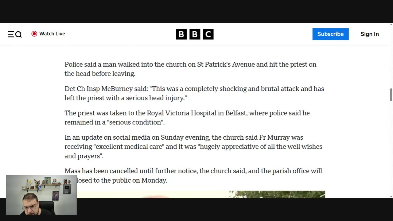Priest BRUTALLY AND VIOLENTLY Attacked In His Parish For Being Catholic